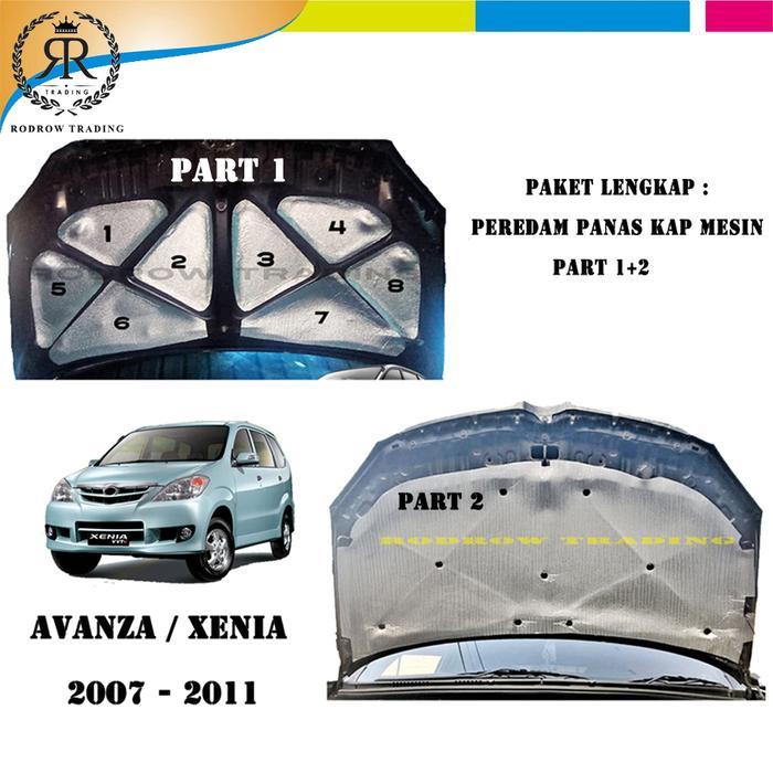 Paket Peredam Panas Kap Mesin Mobil Avanza Tahun 2007-2011 - Car