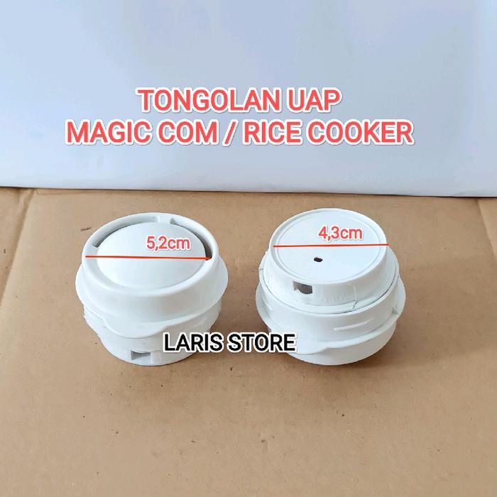 TONGOLAN BESAR KELUAR UAP MAGIC COM / RICE COOKER MIYAKO DLL