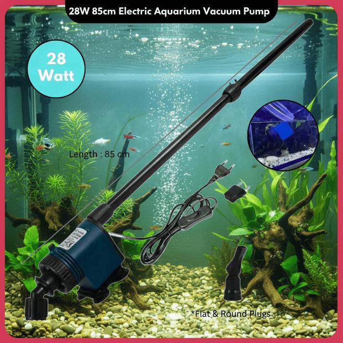 Pompa Vacuum Akuarium SOBO BO 028 Pompa Vakum Elektrik Aquarium Electric Vacuum Cleaner Siphon