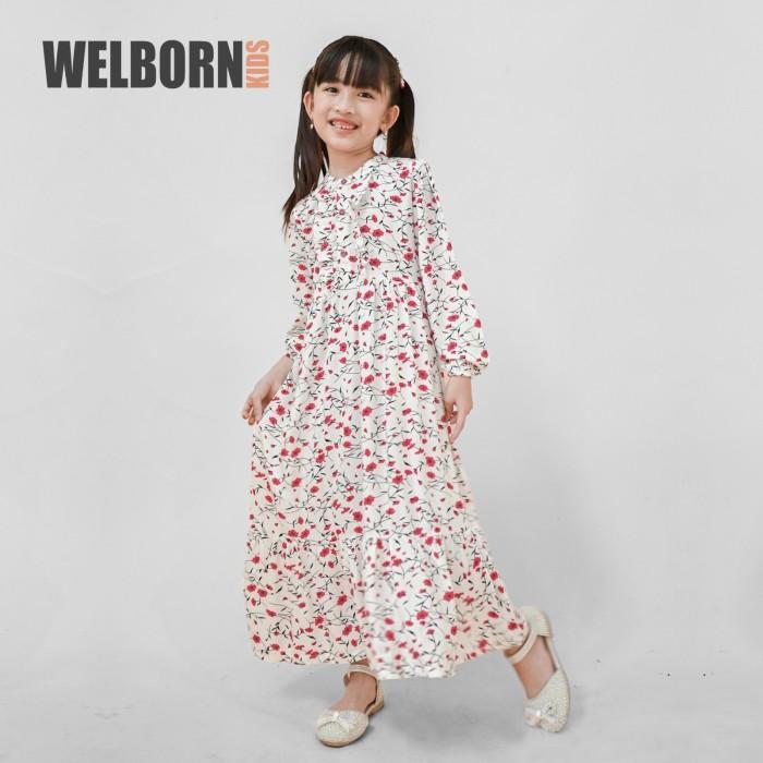WELBORN KIDS GAMIS DRESS PANJANG ANAK PEREMPUAN