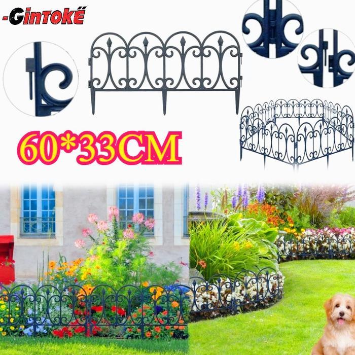 60*33cm Pagar Taman/ Pagar Taman Plastik Minimalis/Pagar Kebun Pagar Plastik/Pagar Taman/Pagar Kecil