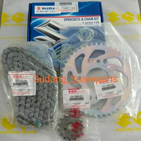 Gear Set Asli Sgp Motor Suzuki Gsx R, Gsx S, Bandit