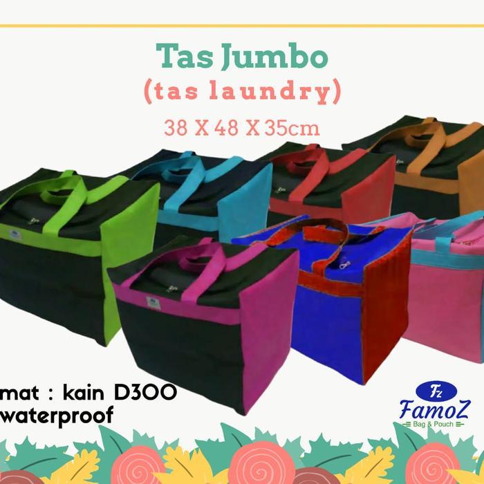 Tas Jumbo / Tas Laundry Kain Kuat Waterproof Tbk