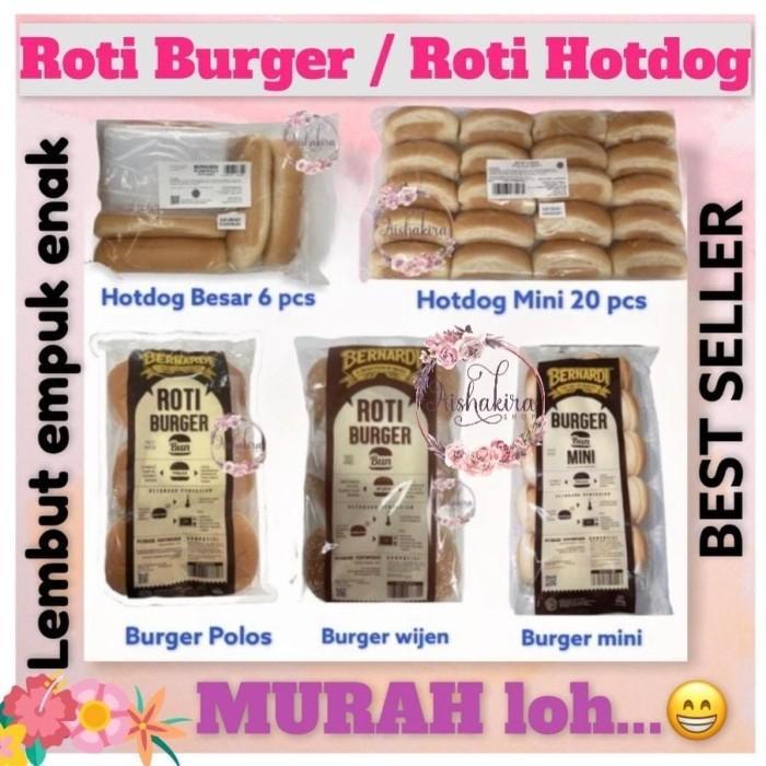 Roti burger bernardi Roti hotdog Bernardi GGF
