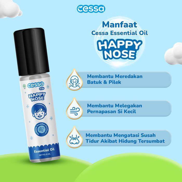 Cessa Paket Kids Happy Nose & Fedrop 8 Ml Meredakan Flu & Batuk Dan Demam