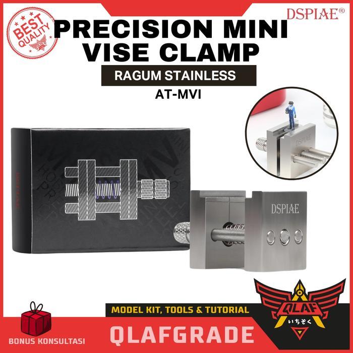 Premium Terbatas Ragum Mini Vise Clamp Stainless Steel Precision Mini Vise DSPIAE AT-MV