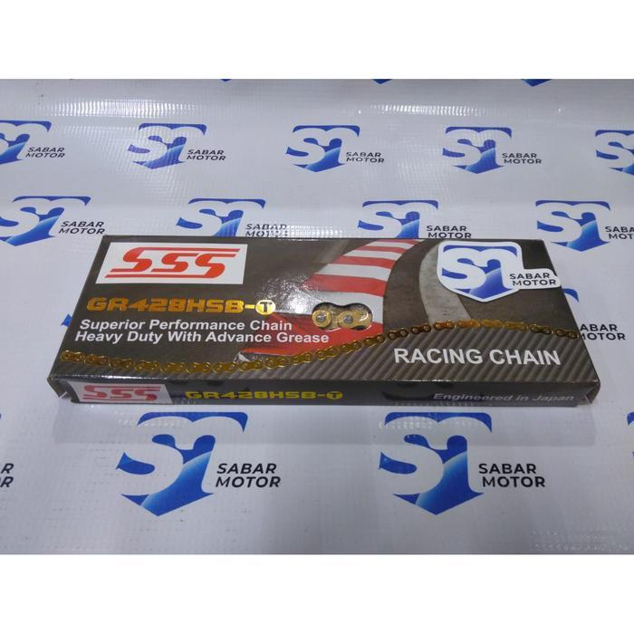 Rantai Sss Gold 428Hsbt-130Link