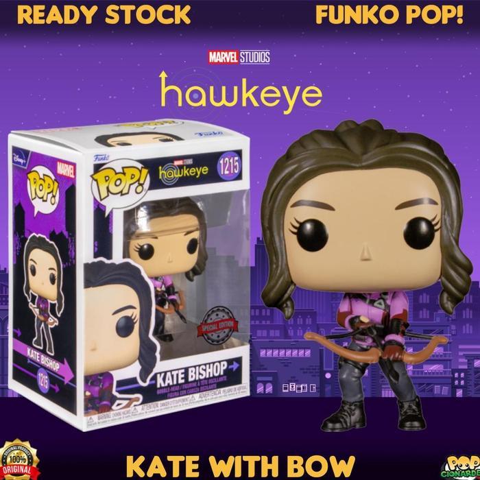 Funko POP Marvel - Hawkeye (2021) - Kate Bishop with Bow #1215