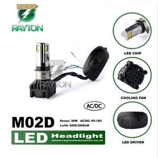 LAMPU LED MOTOR RTD 3 SISI HID AC DC PLUS KIPAS BEAT VARIO MIO SCOOPY