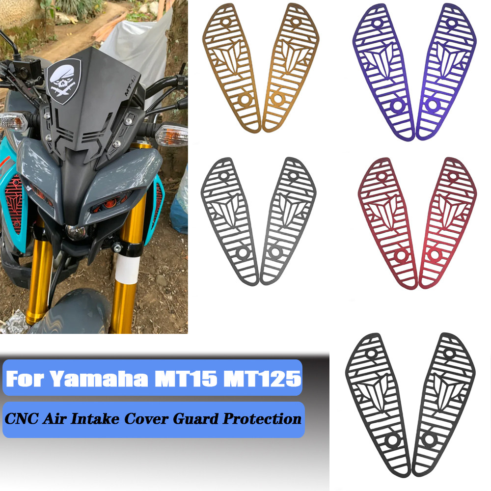 Motorcycle Accessories Cnc Air Intake Cover Guard Protection For Yamaha Mt125 Mt-125 Mt 125 15 2020