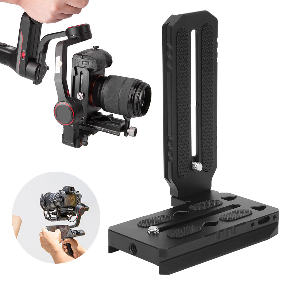 Camera Stabilizer Quick Release Plate Camera Stabilizer Vertical Shooting Board for Zhiyun