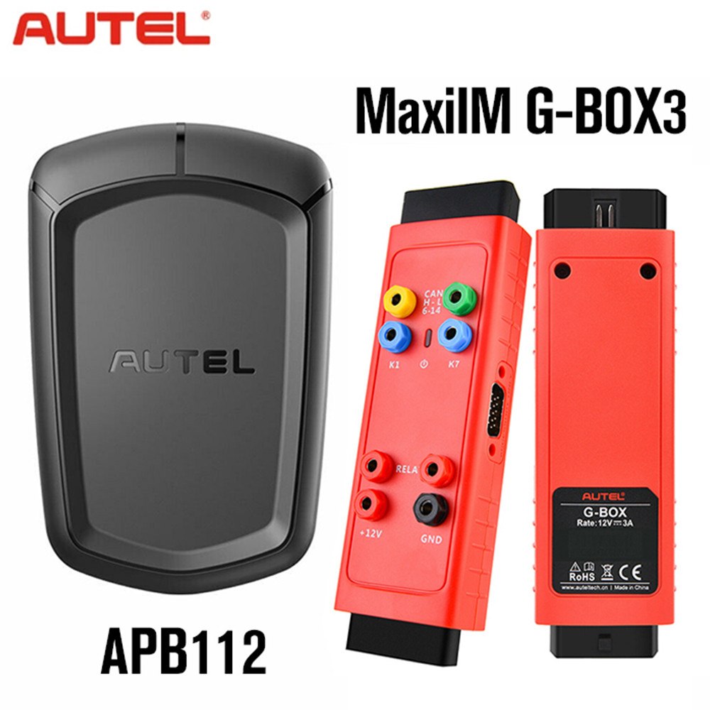 Terbaru Autel APB112 Smart Key Simulator,G-BOX3 Key Accessory Tool Work with IM508, IM508S, IM608, I