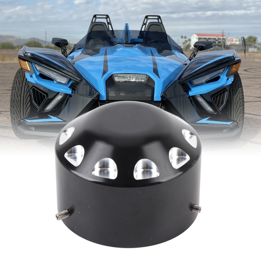 Axle Nut Cover Sturdy Aluminium Wearproof Wheel Axle Nut Cap Replacement for Polaris Slingshot