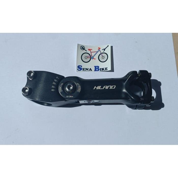HILAND - Adjustable Stem Sepeda MTB 28.6 - 25.4 mm - 110 mm