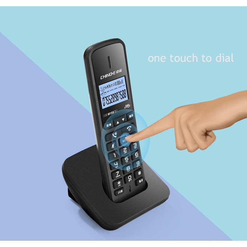 Wireless Telephone 1-4 handstes cordless Answering Machine Corded Phone Handset office home hotel
