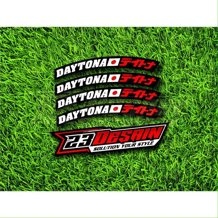 STIKER VELG DAYTONA LIST VELG DAYTONA STIKER DAYTONA SVDAYTONA