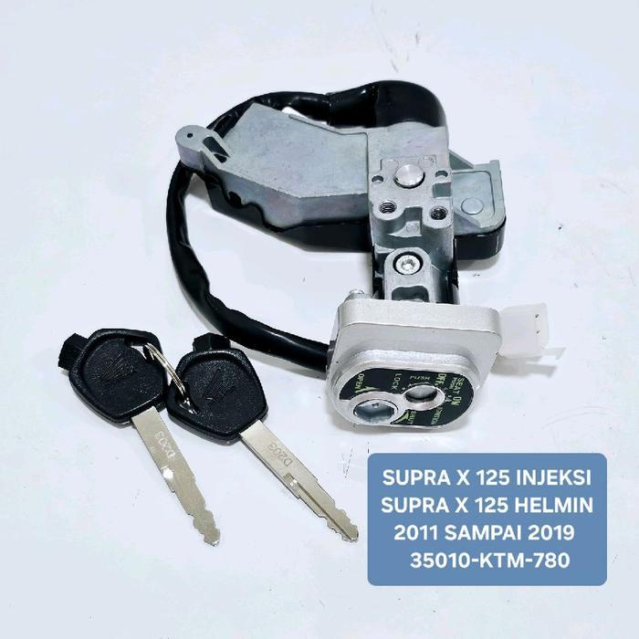 Kunci Kontak Supra X 125 Injeksi Supra X 125 Helmin Supra X 125 Fi 2011 2012 2013 2014 2015 2016