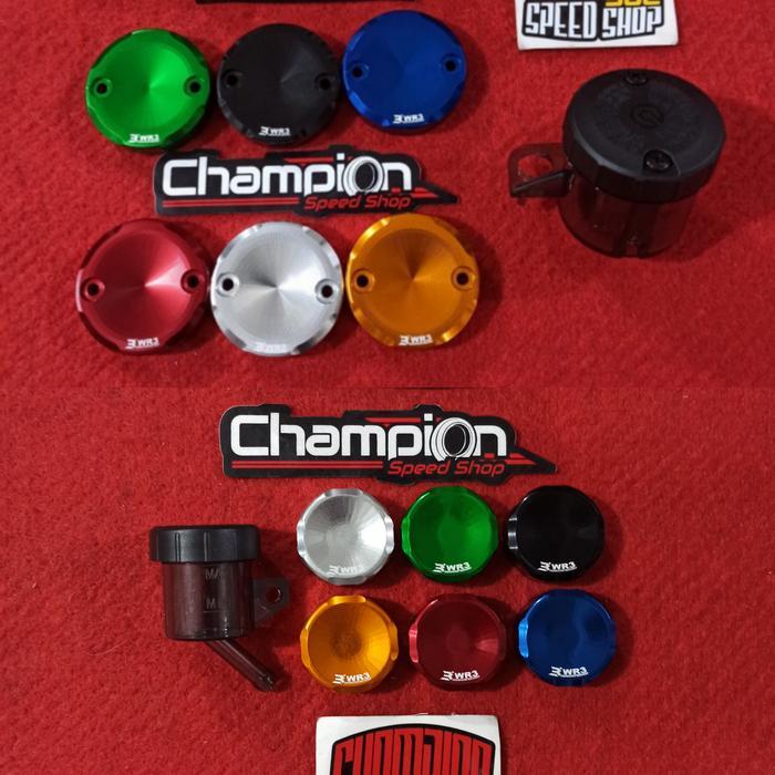 Paket Tabung Minyak Rem Kecil Besar Wr3 + Tutup Tabung Minyak Rem Wr3