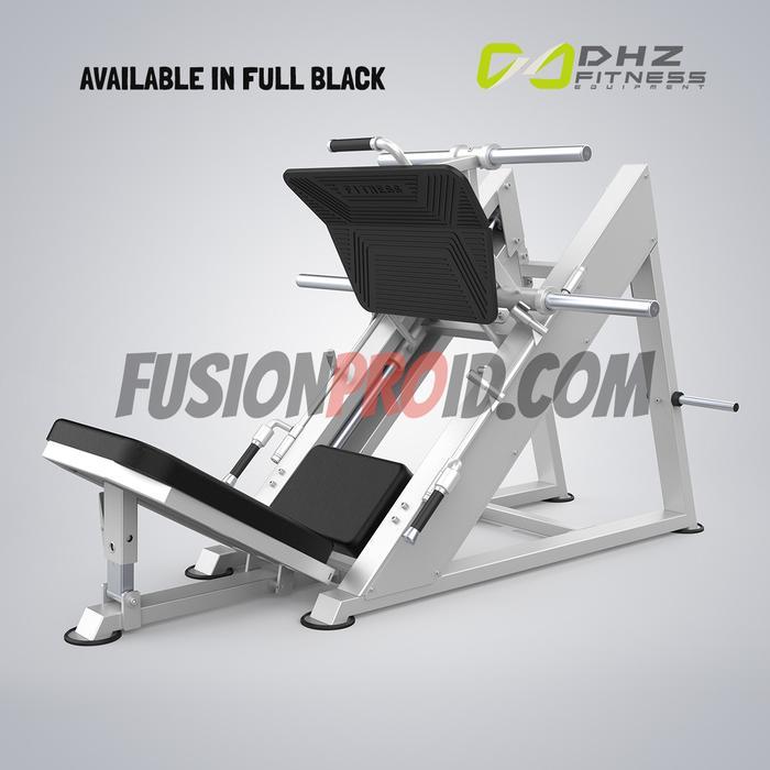 Angled Leg Press DHZ E3056S Alat Fitness Fitnes Kaki Komersial Import