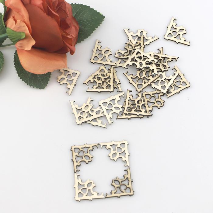 Ornamen Natal Kayu - Wooden Ornament Hiasan Dekorasi Lubang Batik WO4