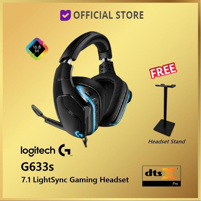 Logitech G633S 7.1 Lightsync Gaming Headset