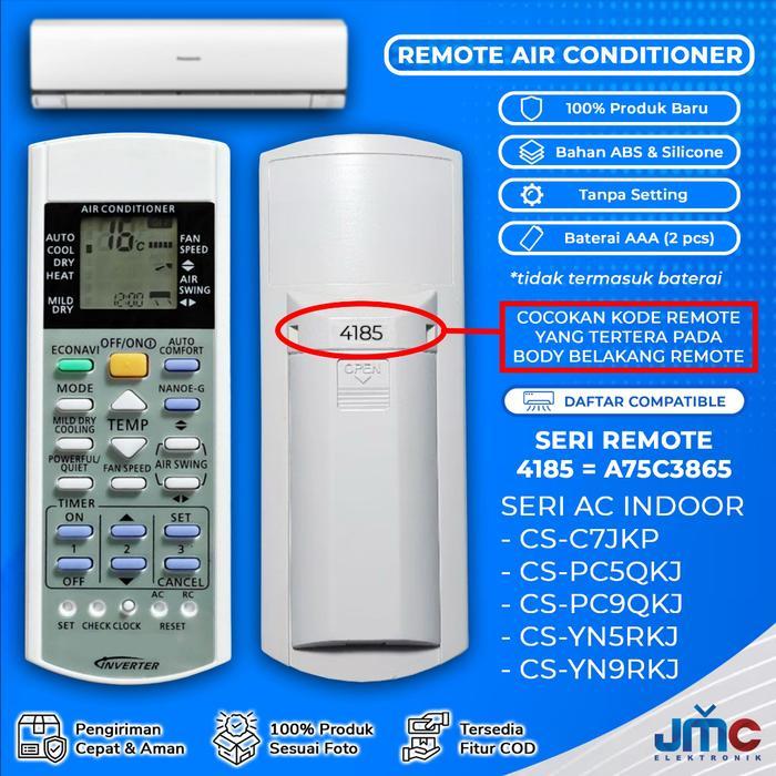 Best Seller Varian Remote Ac Jmc Pengganti Remot Ac 4461 4185 A75C3865 3623-1 A75C3623 4161 A75C3269