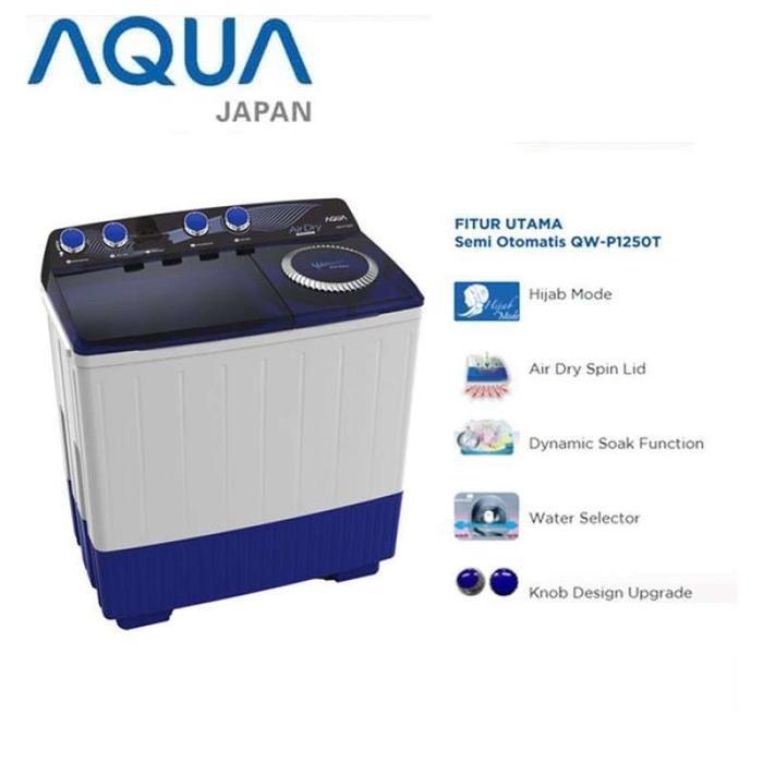 AQUA QW-P1250T MESIN CUCI 12KG QW P1250T
