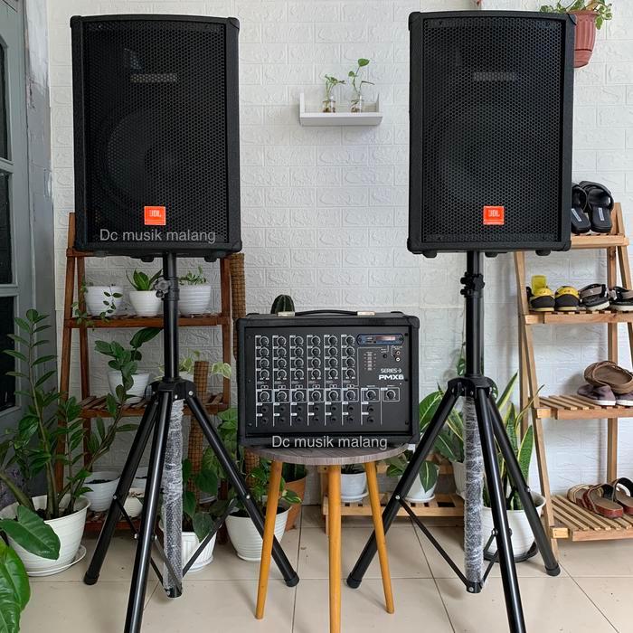 Paket sound system Power mixer speaker cafe pengajian live musik