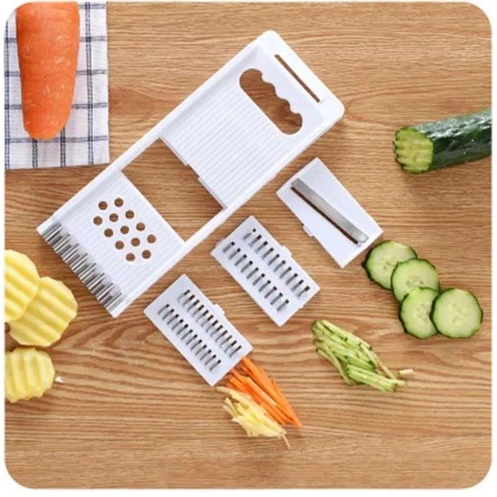 Serutan 4 in 1 parut singkong keju labu Buah Sayur serbaguna Alat Dapur Plastik Kitchenware Pisau