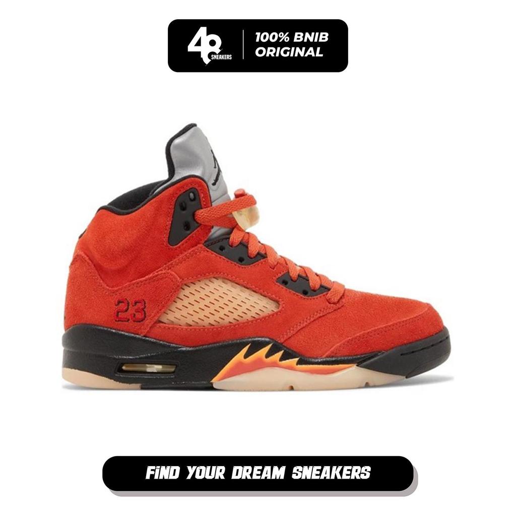 Sepatu Basket Wanita  Air Jordan 5 Retro Dunk (DD9336-800) Original