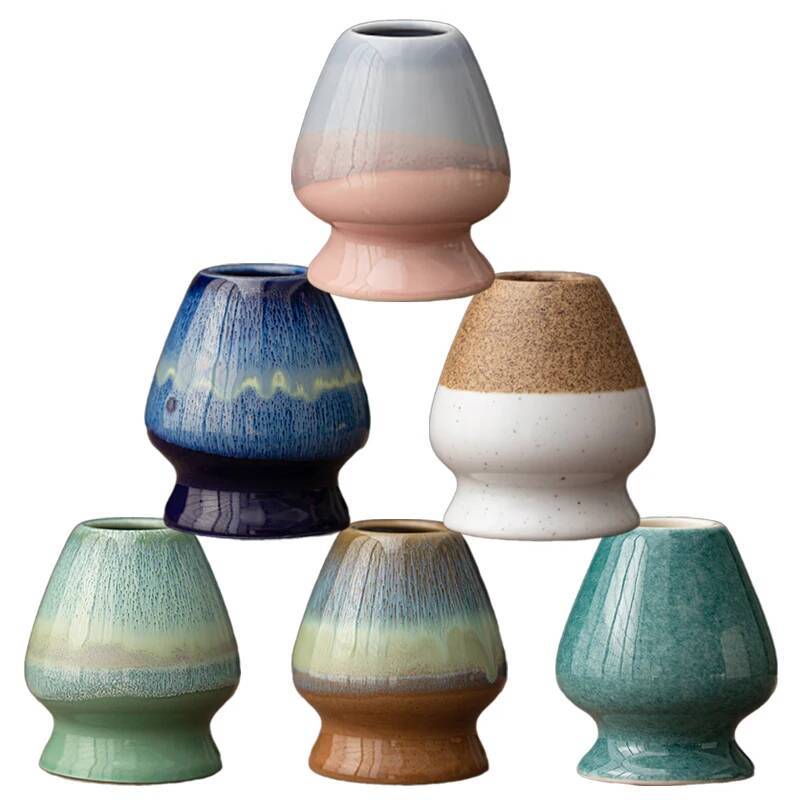 1Pc New Ceramic Matcha Whisk Stand, Chasen Holder, Chasen Base, Green Tea Whisk Stand, Chasen Rest,