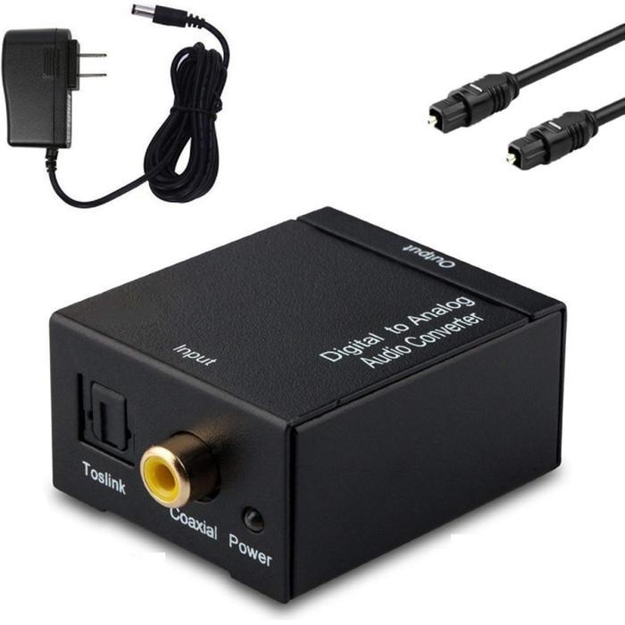 Digital To Analog Audio Converter ( Smart Tv Digital Optical To Speaker Anlong Rca/Aux