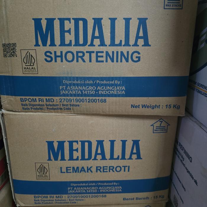 Medalia Shortening lemak reroti 15kg margarin butter