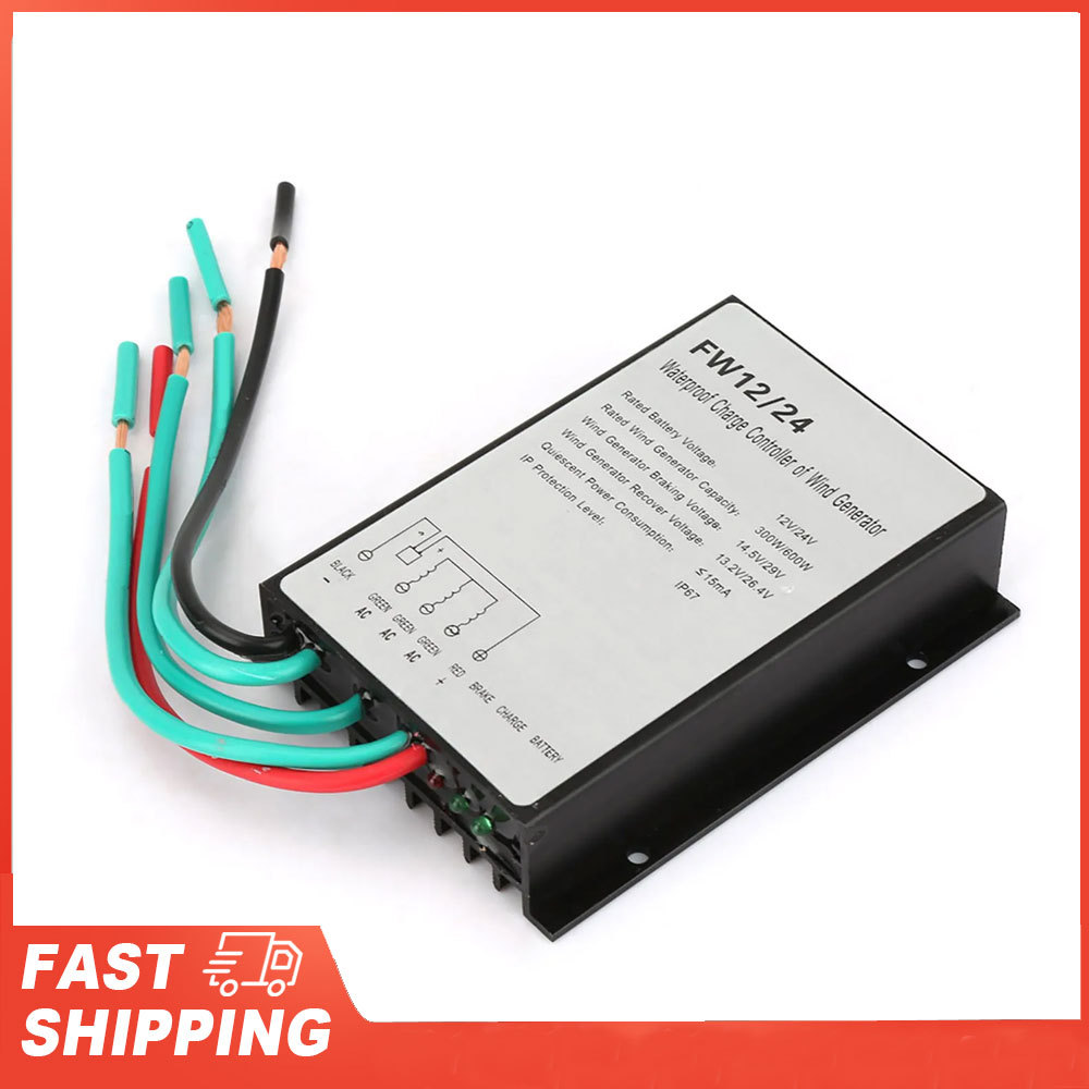Terbaru Waterproof Wind Turbine Controller Waterproof Wind Turbine Generator  Controller Regulator F