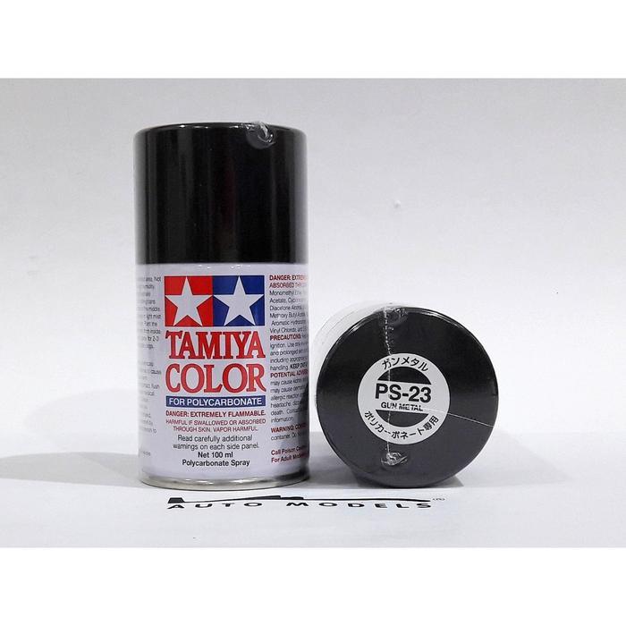 TAMIYA PS-23 GUN METAL SPRAY PAINT
