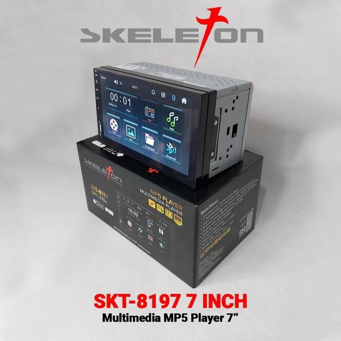 "New" Skeleton Double Din 7inch MP5 SKT-8197 Universal