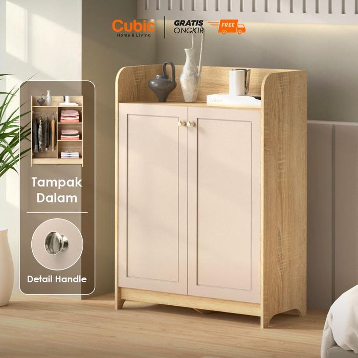 Cubic Lemari Pakaian Anak / Lemari Bufet Minimalis - LUNA YOKO BL 120