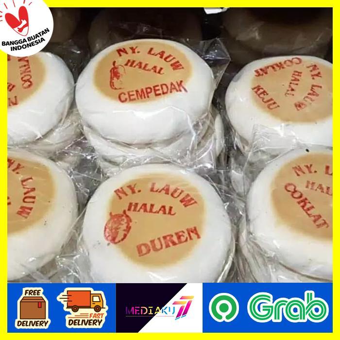 Promo NY LAUW Tiong Ciu Pia Ny Lauw / MoonCake / Kue Bulan / Halal / Varian Rasa - Cempedak, Duren,