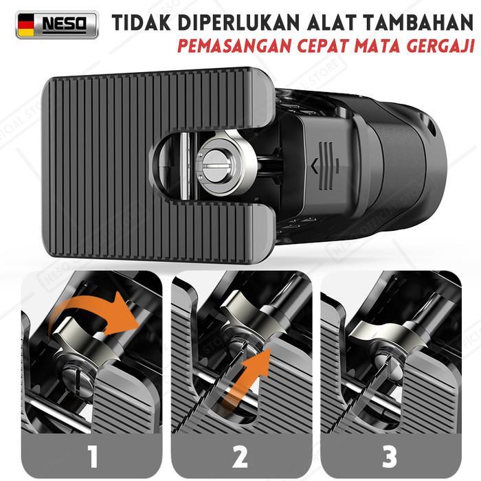 Neso German Mesin Adapter Jigsaw Gergaji Mesin (COD) Gergaji Mesin Adapter reciprocating Jigsaw