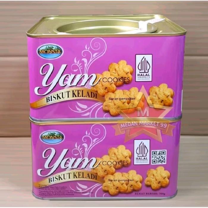 Promo YAM KELADI MONSTA 700gr/ BISKUIT IMPORT MALAYSIA/ MONSTA YAM COOKIES KELADI/ BISCUIT/ BISKUT/
