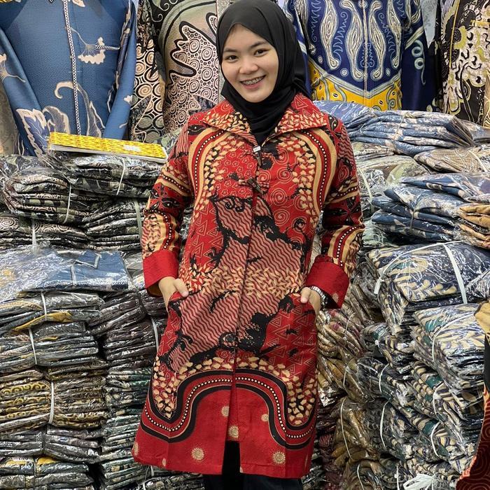 s7 BATIK COUPLE BAHAN DOBY SEMI SUTRA PREMIUM