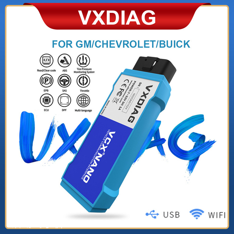 VXDIAG NANO Pro For GM/Chevrolet/Buick VXDIAG GDS2 Tech2win ECU Programming Obd2 Diagnostic Tools WI