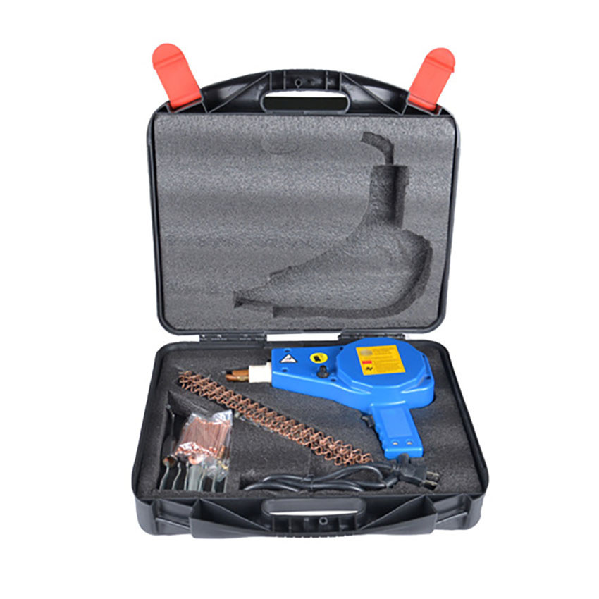 Portable Automobile Sheet Metal Repair Machine Spot Welder Dent Puller Kit Car Body Repair Tools She