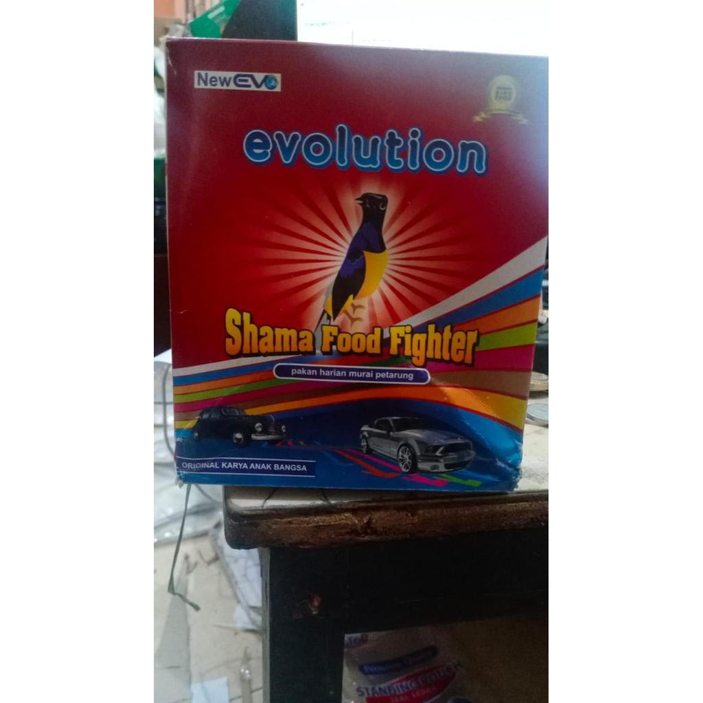 Voer Evolution Voer Evo Shama Food Fighter 500Gram Pakan Murai Batu