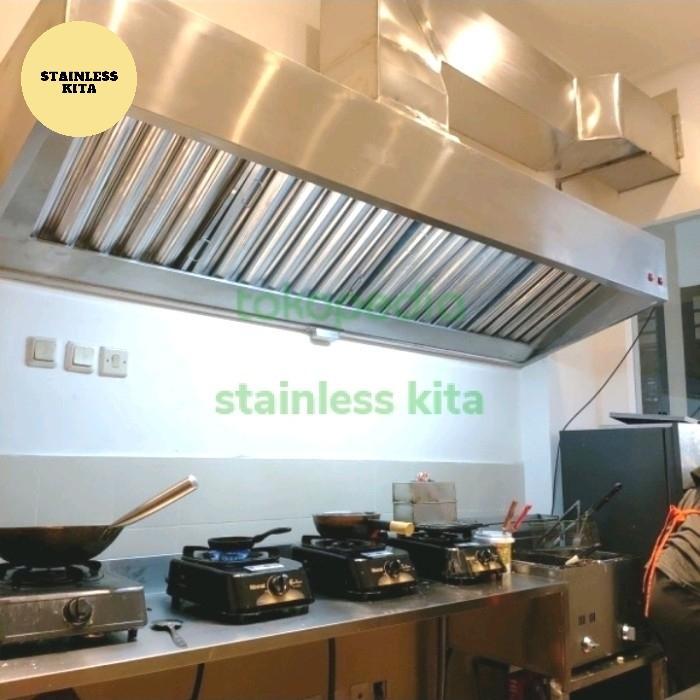 Cerobong Asap/Cooker Hood Stainless