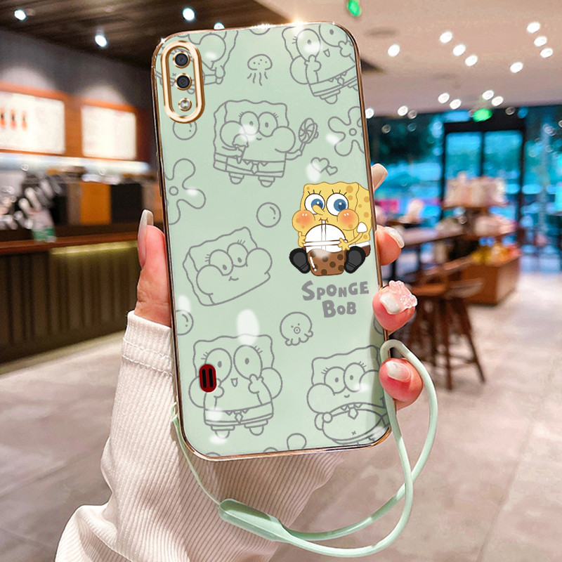 Casing Hp Untuk Samsung Galaxy A01 M01 Core A01 Core Case Casing menggambar anime lucu pola Kasus pe