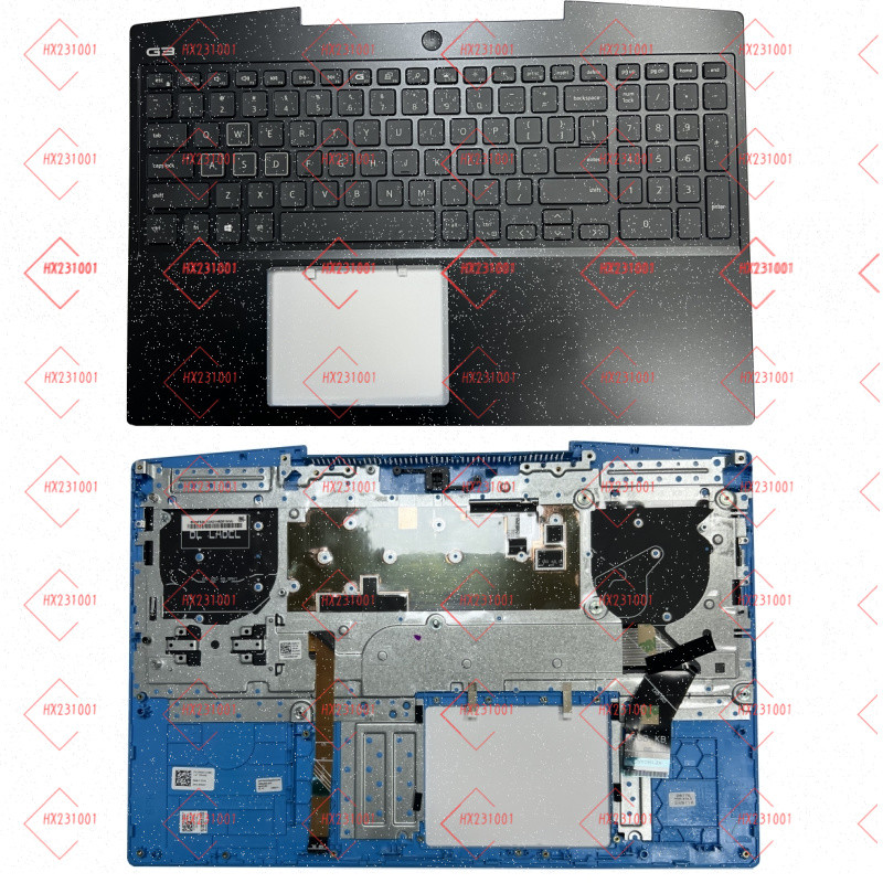 FOR DELL Inspiron G3 3590 C case, P89F keyboard, blue light, red light, RGB seven-color