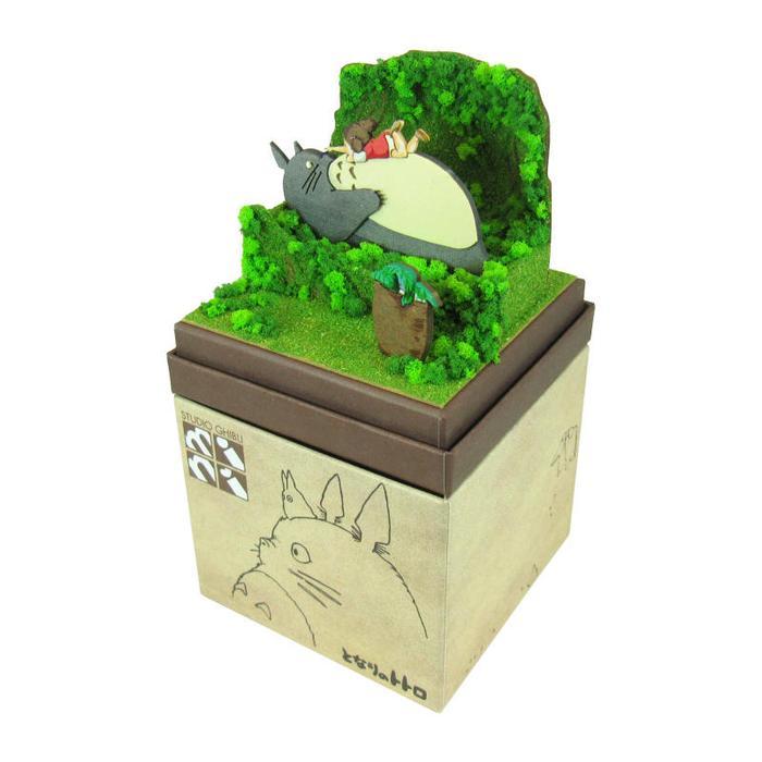 Sankei Miniatuart Studio Ghibli My Neighbor Totoro Mei Pajangan Mini Diorama Limited Edition