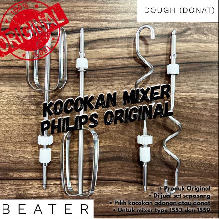 Kocokan Mixer Stick Spiral Mixer PHILIPS 1552 1559 Original PHILIPS Kocokan Stik Ulir PHILIPS