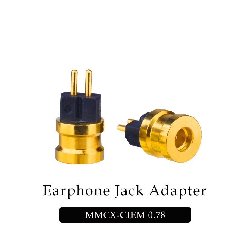 Earphone Jack Adpter MMCX 2Pin 0.78 flat - 2Pin Groove Earphone Protector MMCX TO MMCX For N5005